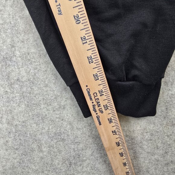 Daisy Fuentes Womens Jogger Pants Black Size 3X Plus Fit Polyester Blend - Picture 6 of 6